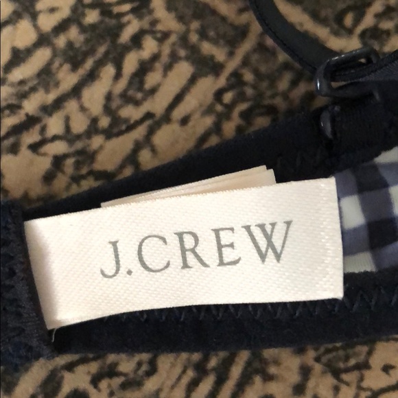 J. Crew French Bralette in Gingham - Picture 3 of 4